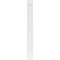 Ekena Millwork Two Equal Flat Panel PVC Pilaster w/Standard Capital & Base, 10W x 102H x 2P, PR PILP10X102DFP01-2 - alternate 6